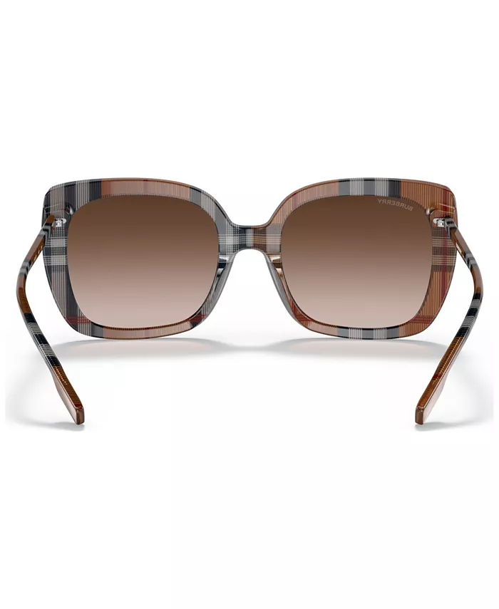 Женские солнцезащитные очки, BE4323 CAROLL Burberry, коричневый — фото 4
