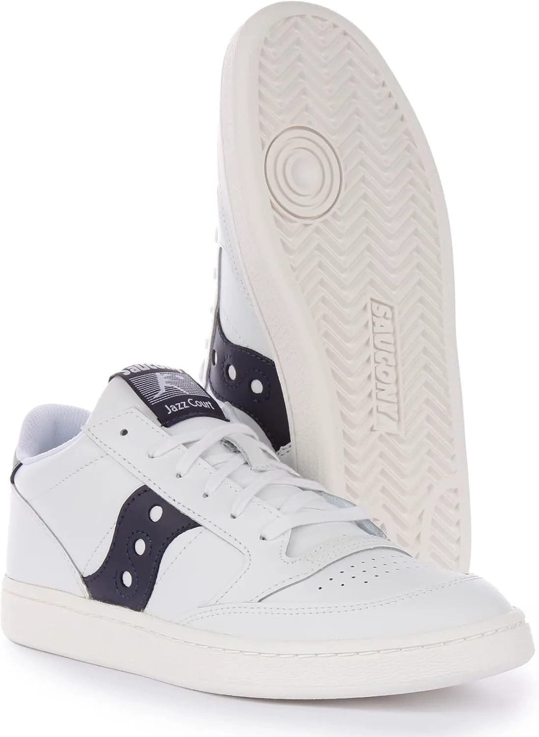 Мужские кроссовки Saucony Jazz Court, белый/синий — фото 2