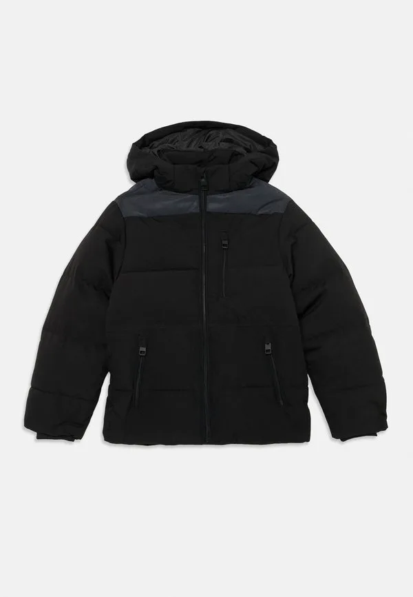 Зимняя куртка-пуховик jjeowen со светоотражающими элементами Jack & Jones Junior, Black — фото 3