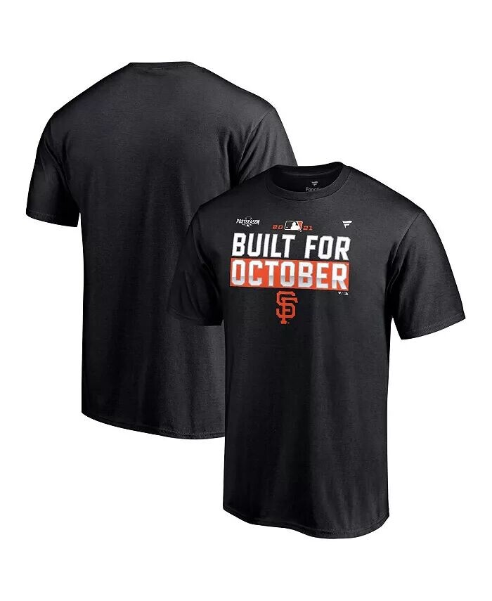 

Мужская черная футболка San Francisco Giants 2021 Post Season Locker Room Fanatics