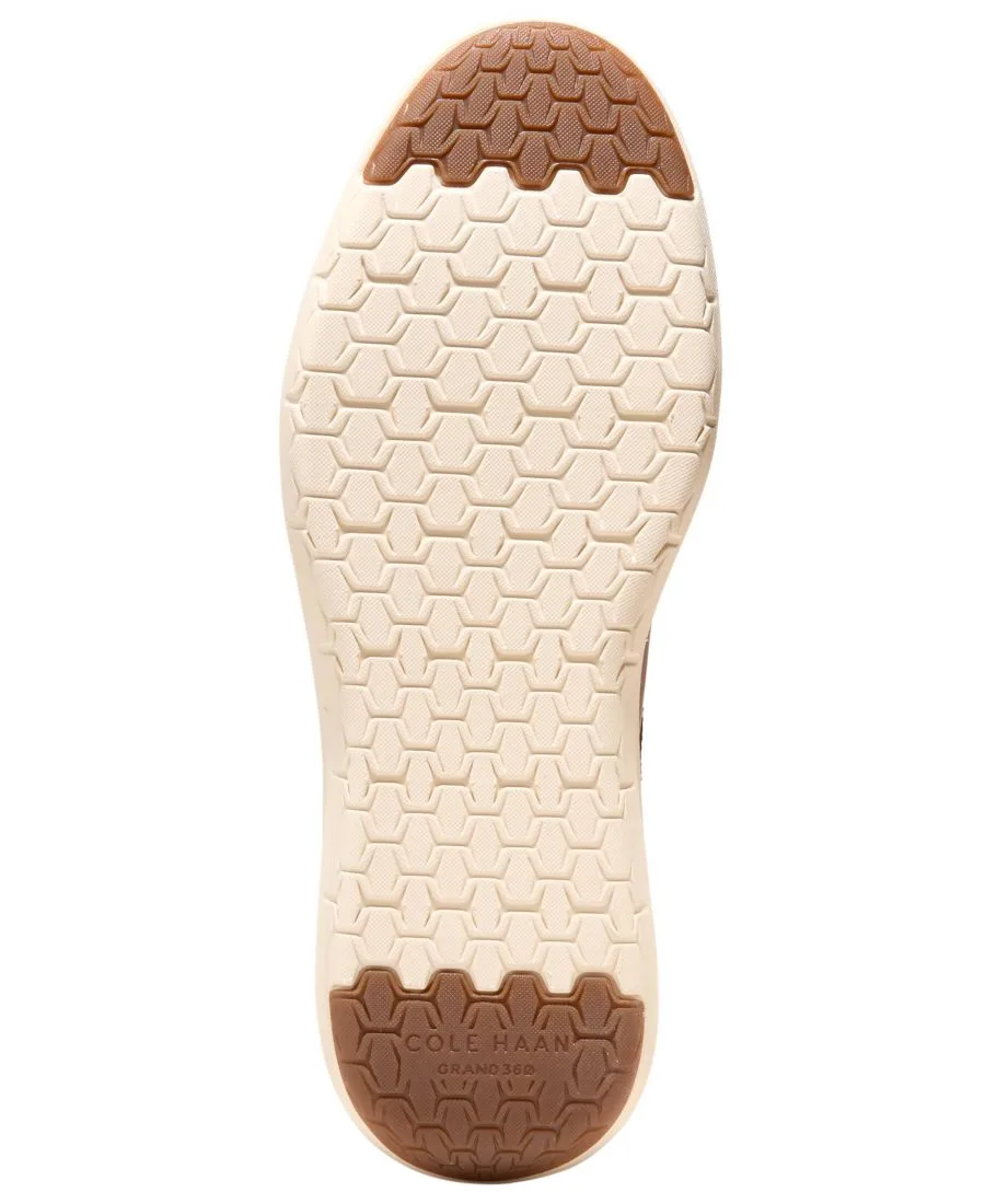Мужские оксфордские туфли Grand Remix Wing на шнуровке Cole Haan, British Tan — фото 4