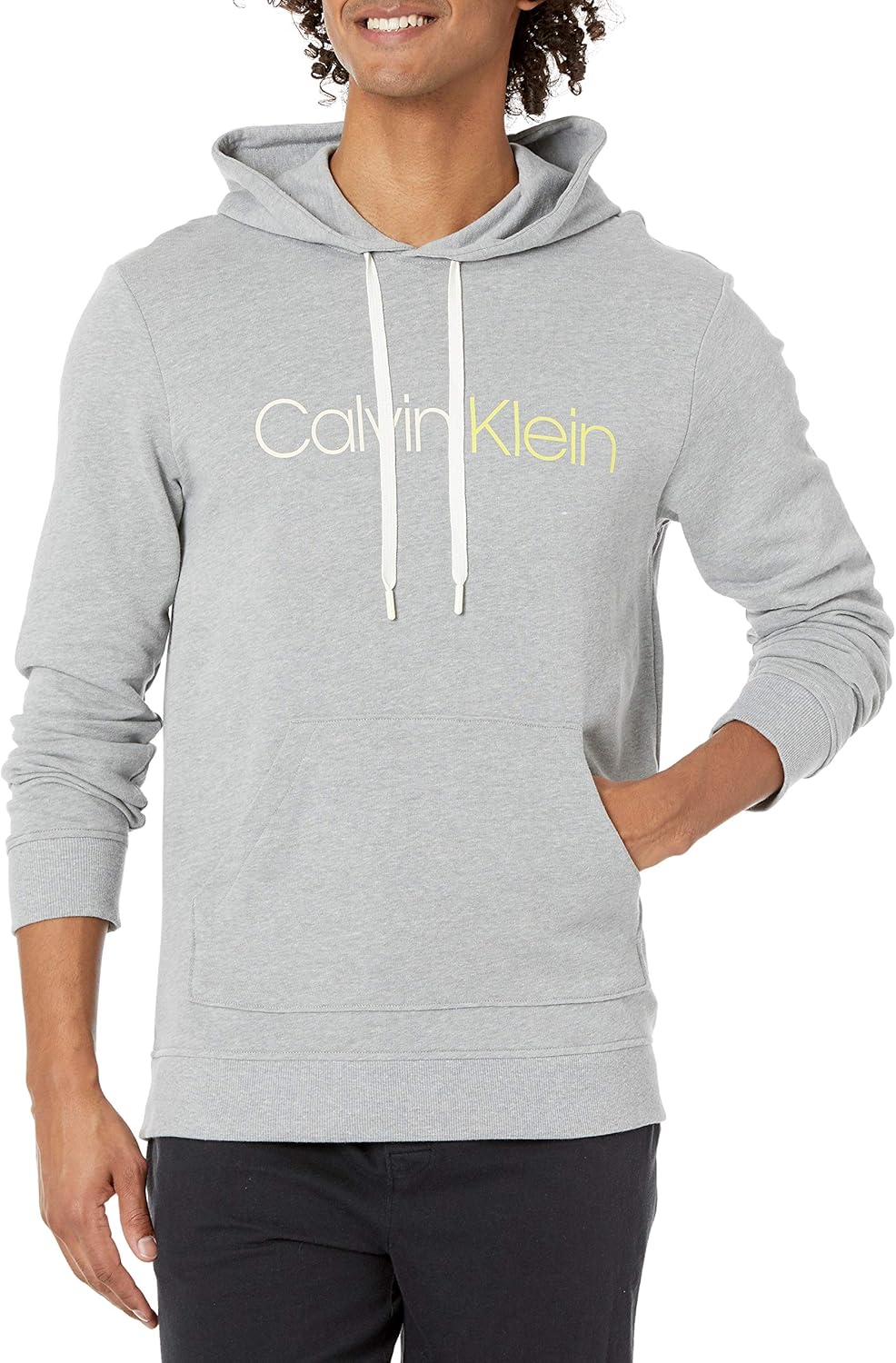 

Мужская толстовка Calvin Klein Immerge French Terry, Wolf Grey Heather/Peacoat Blue Logo