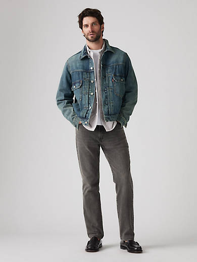 

541 Спортивные зауженные мужские джинсы Levi's, цвет Midnight Trail - Grey