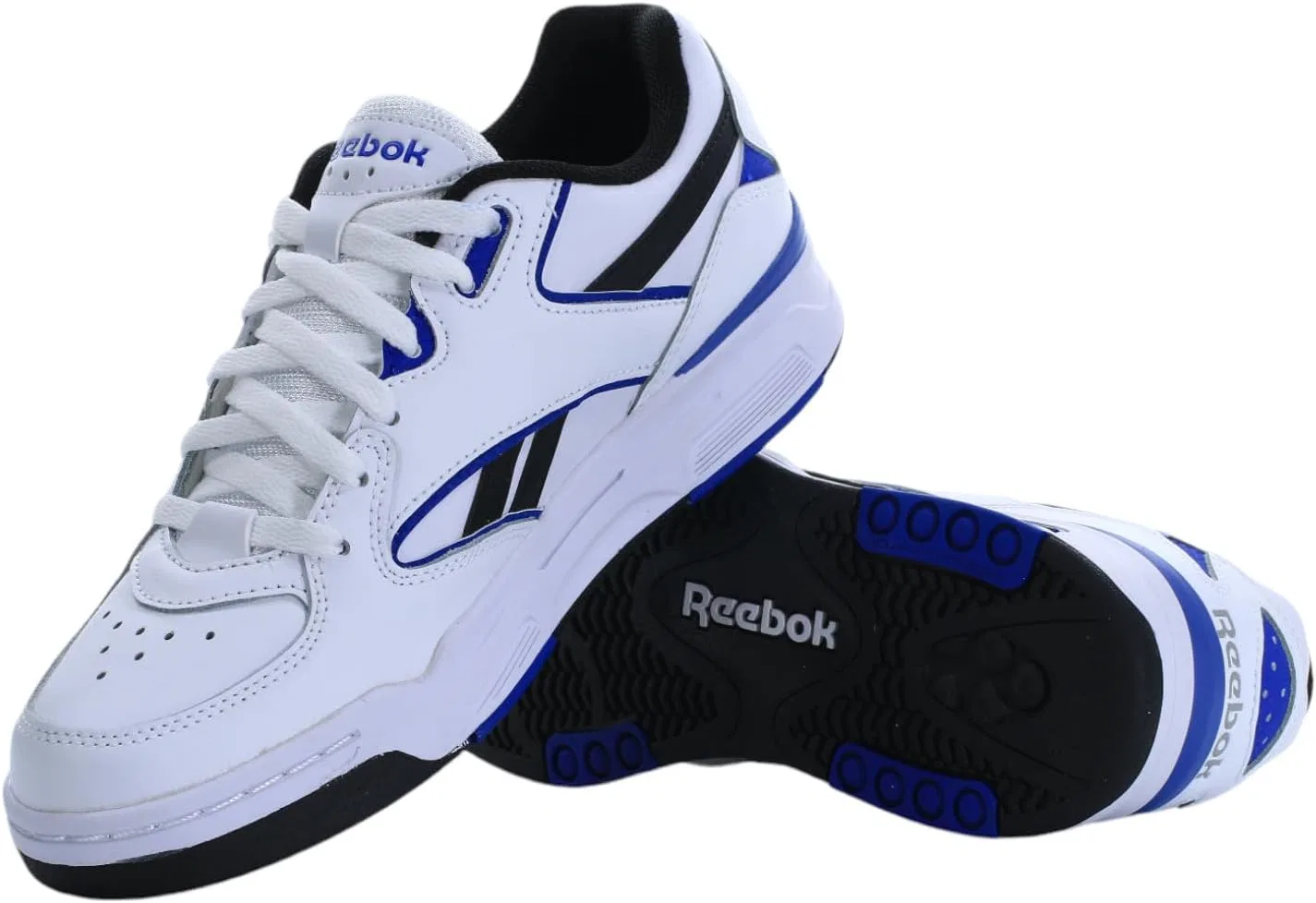 Кроссовки Reebok Unisex BB 4500 DMX, White Vector Blue Black — фото 4