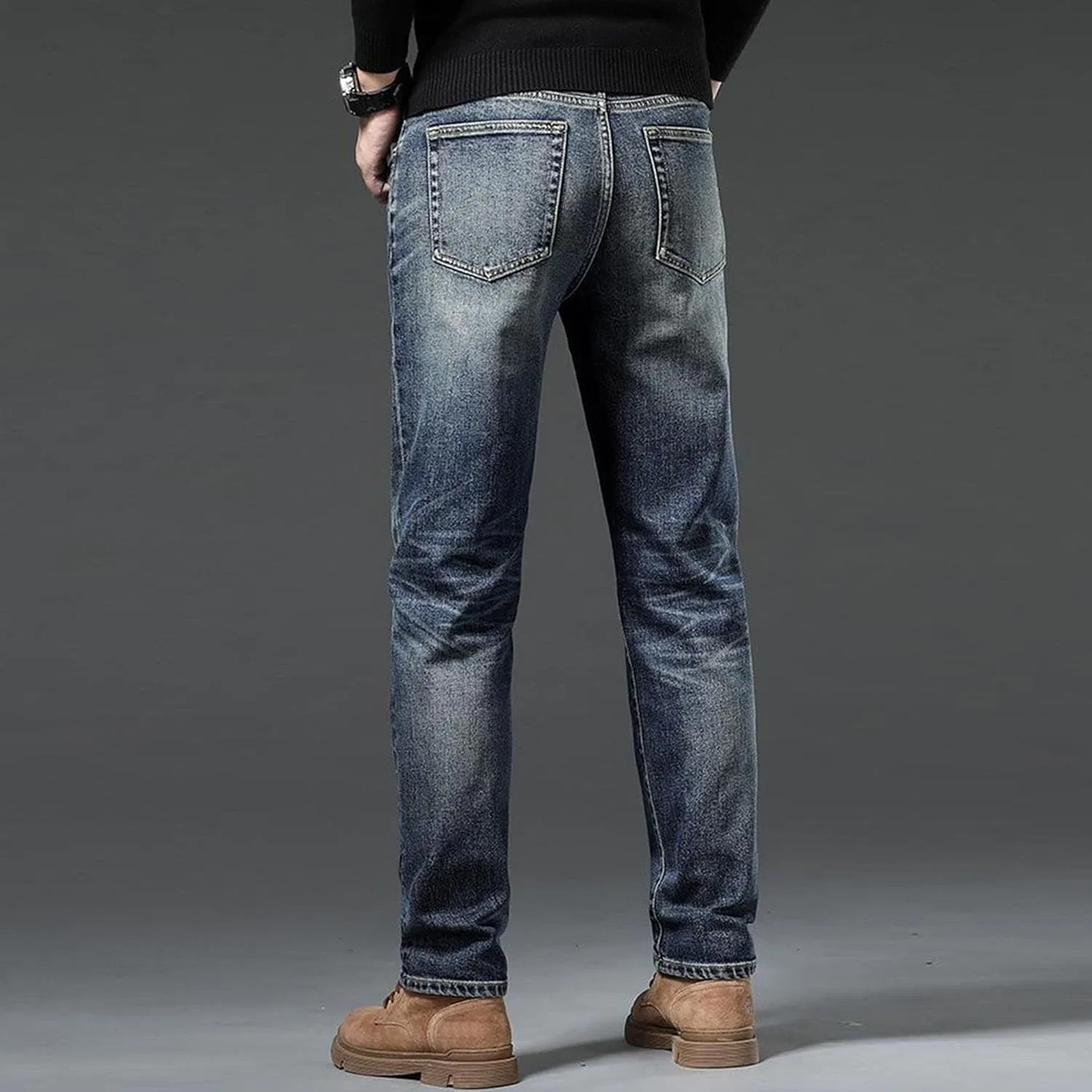 Джинсы Slim Fit, 15 Nostalgic Blue — фото 4