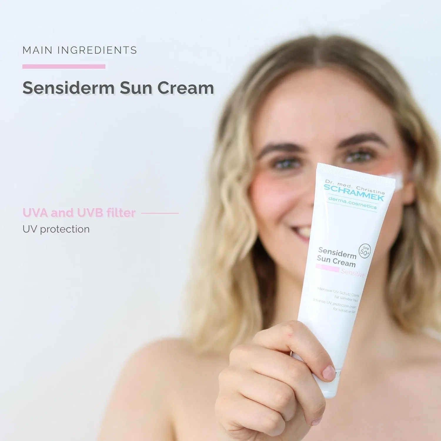 Солнцезащитный крем для лица Schra ммek Sensiderm Suncream 75 мл Schrammek — фото 3