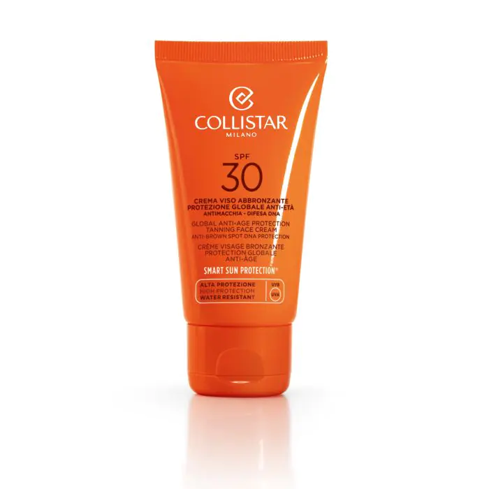 

Солнцезащитный крем crema solar bronceadora antiedad rostro Collistar, объем 50 мл