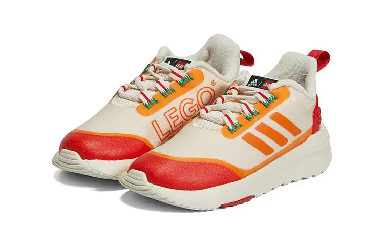 Кроссовки adidas Racer TR  LEGO X  I 'Ecru Tint Bahia Orange' — фото 3