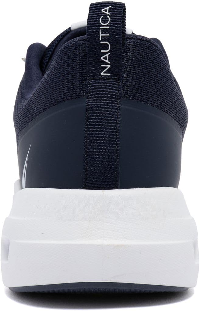 Мужские кроссовки Nautica для бега, спортивные, модные, с шнуровкой, мягкие для тренировок, тенниса - с амортизацией, дышащие, легкие и удобные, темно-синий — фото 2