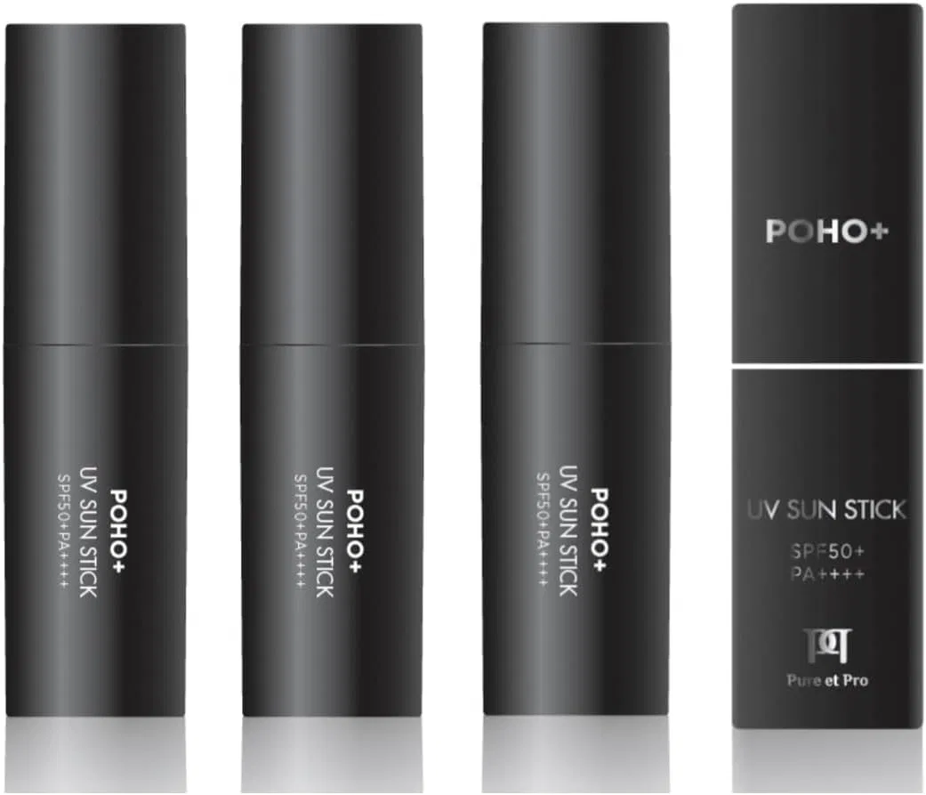 Солнцезащитный стик для лица и тела SPF50+ PA+++, POHO+, 14 г, набор 3 шт Poho+
