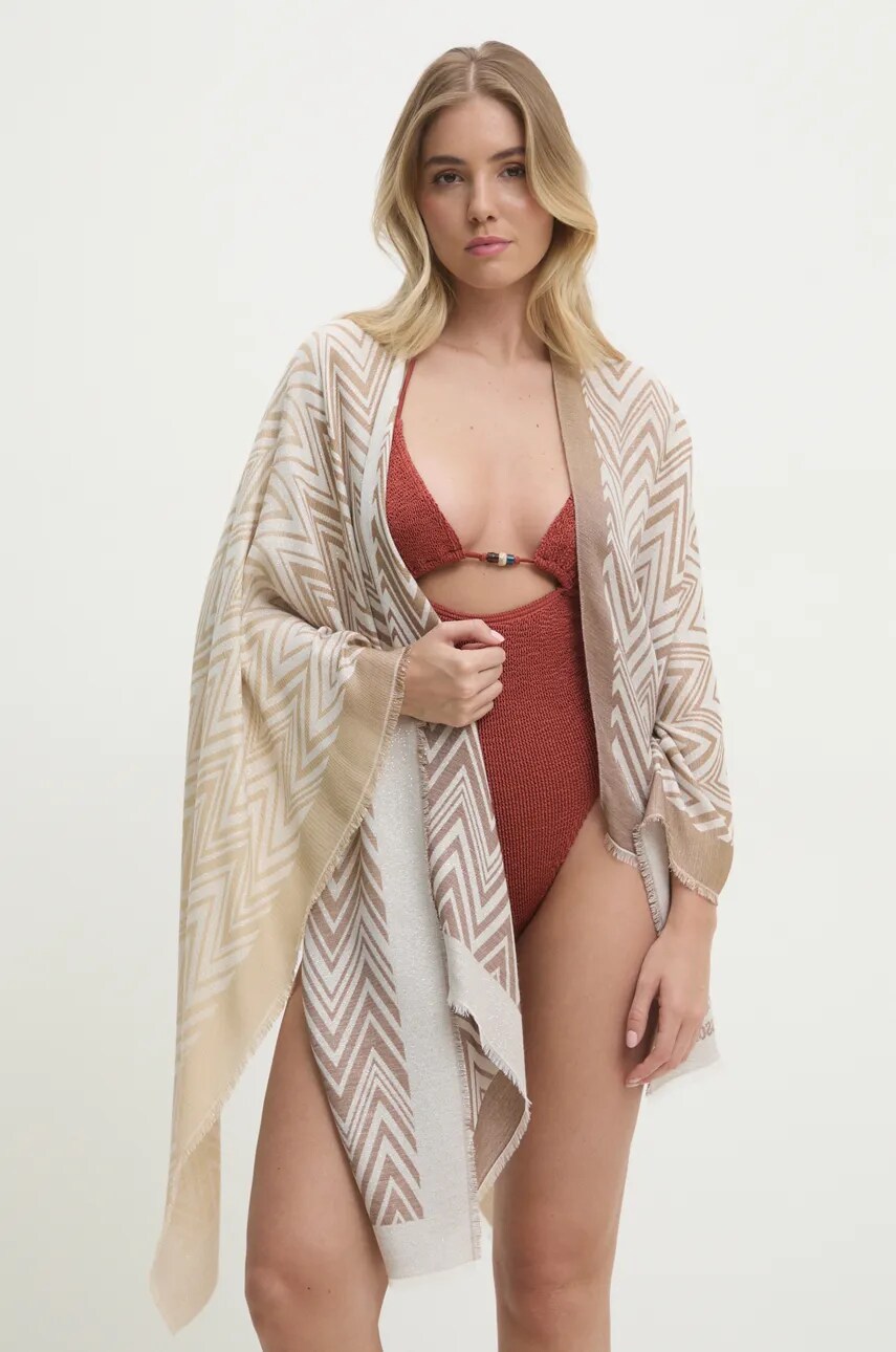 

Пляжная накидка Missoni, бежевый