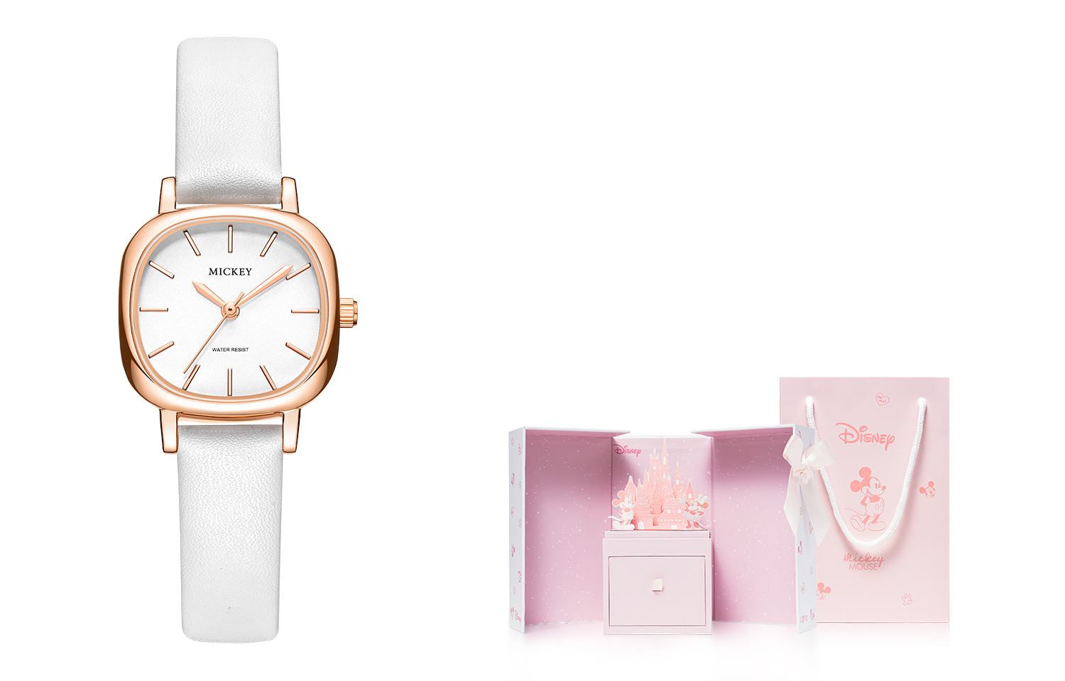 

Disney Часы Quartz Movement Watch Women's Watch White Dial