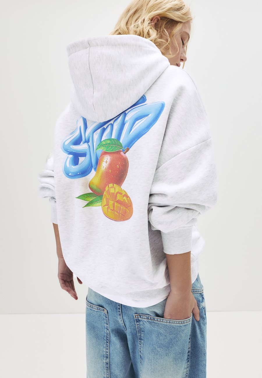 

Худи PULL&BEAR STWD MANGO, Light Grey