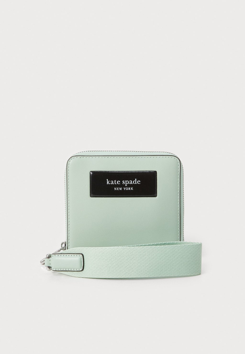 

Кошелек LABEL SMALL COMPACT WRISTLET kate spade new york, мятный