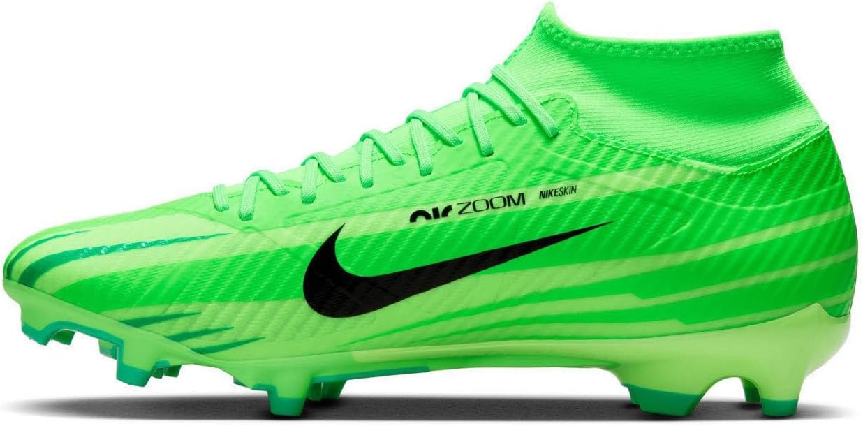 Мужские футбольные высокие кроссовки Nike, Green Strike Black Stadium Green — фото 3