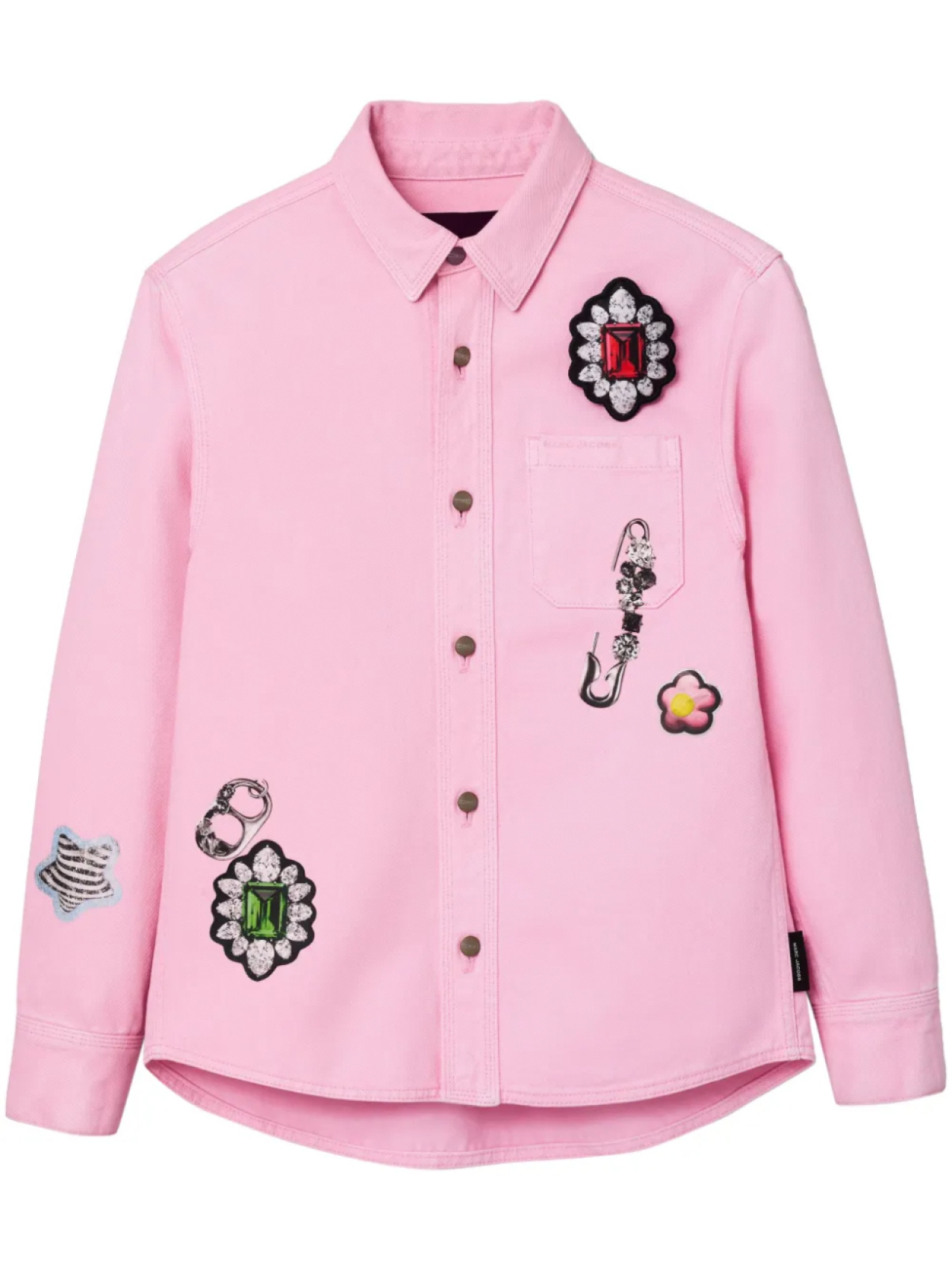 

Marc Jacobs рубашка Charm, розовый