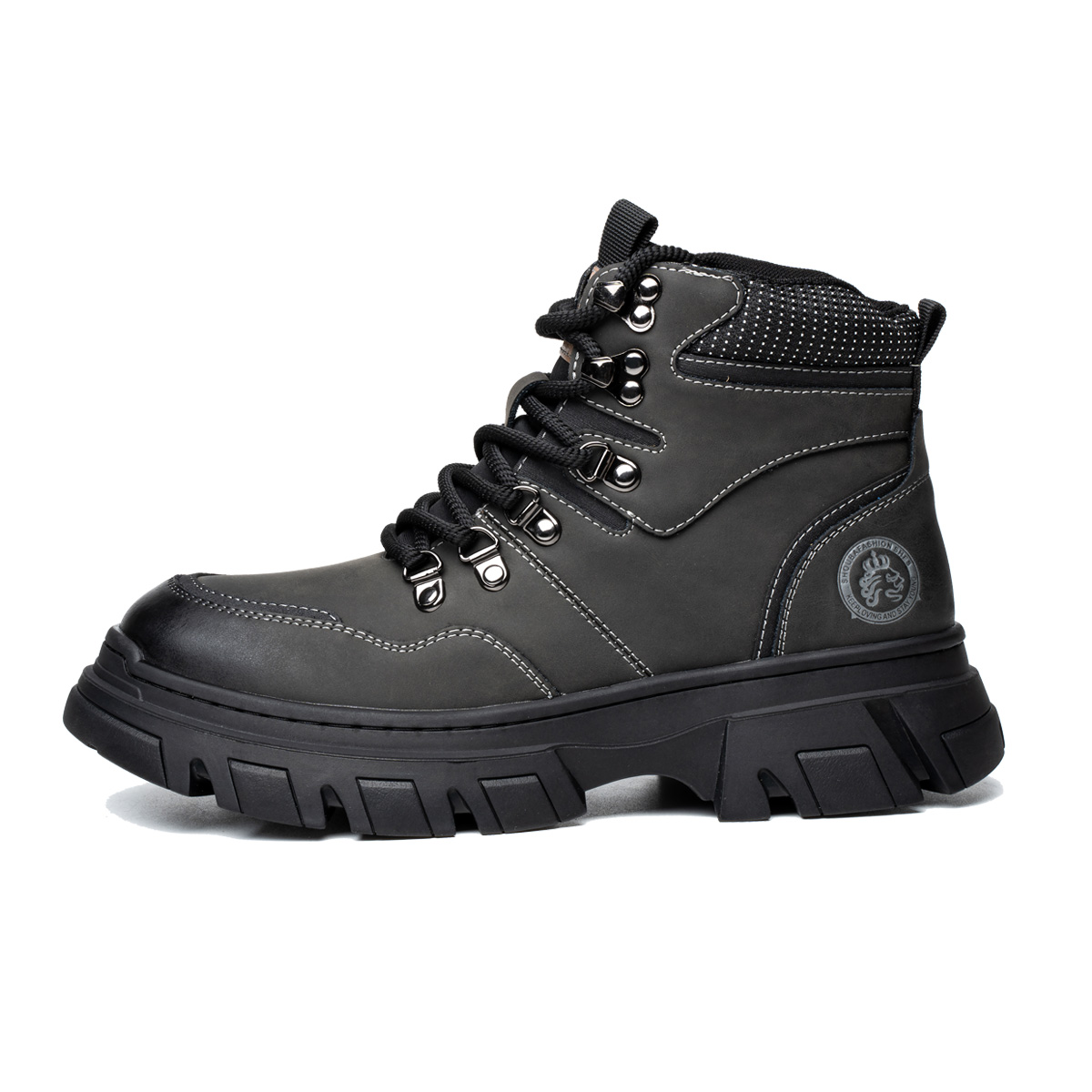 

YEDANI Мартин Боутс мужские серые, цвет Gray