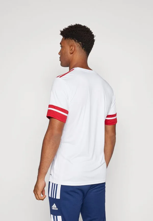 Спортивная футболка с коротким рукавом squadra25 Adidas Performance, White/Team Power Red — фото 3