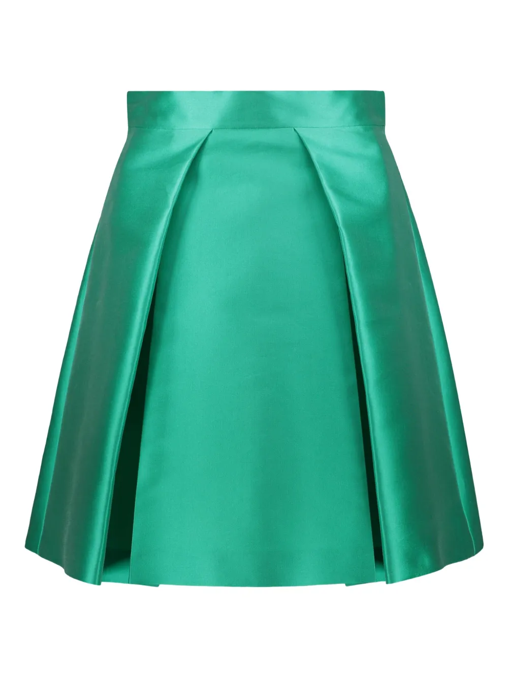 

Мини-юбка А-силуэта Alberta Ferretti, зеленый