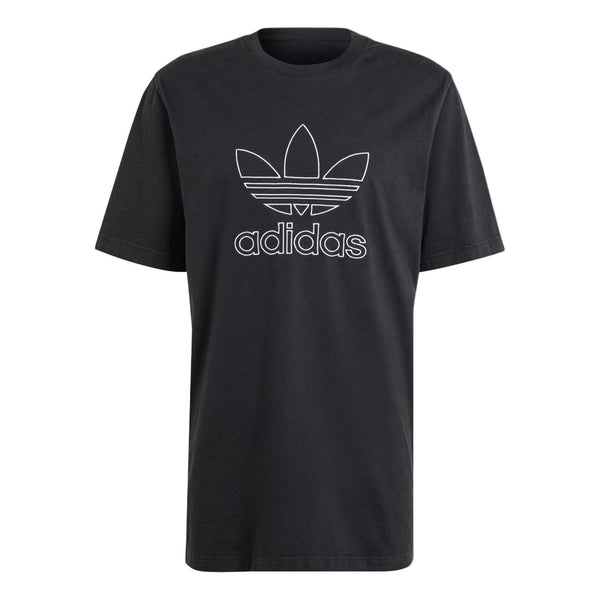 

Футболка adicolor outline t shirt asia sizing Adidas, черный