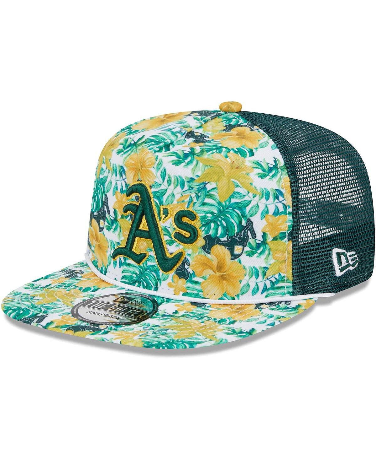 

Мужская кепка Snapback Oakland Athletics Tropic с цветочным принтом New Era