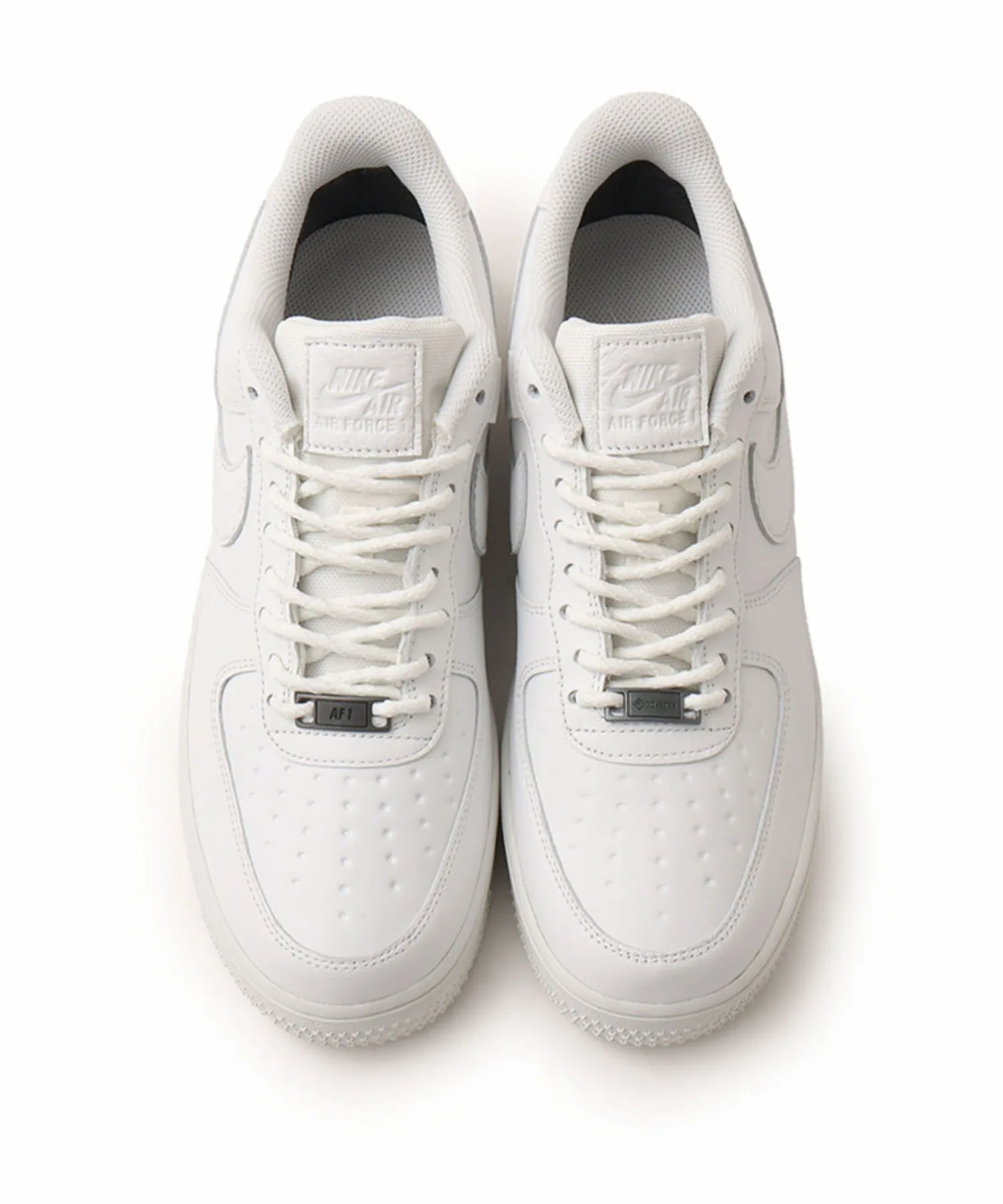 Унисекс кроссовки Nike Air Force 1 GTX Vibram из кожи и GORE-TEX белые — фото 2