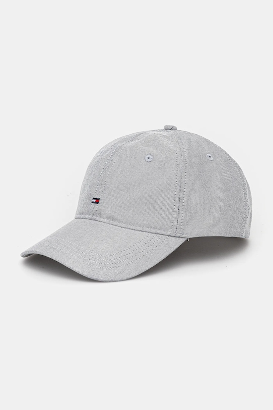 

Хлопковая кепка с козырьком Tommy Hilfiger, синий