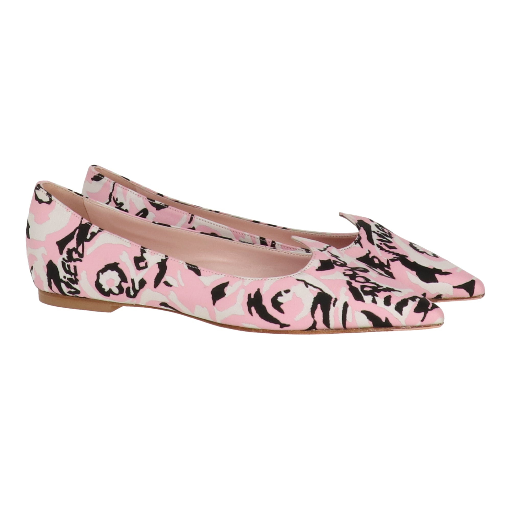 Женские балетки Roger Vivier Rose