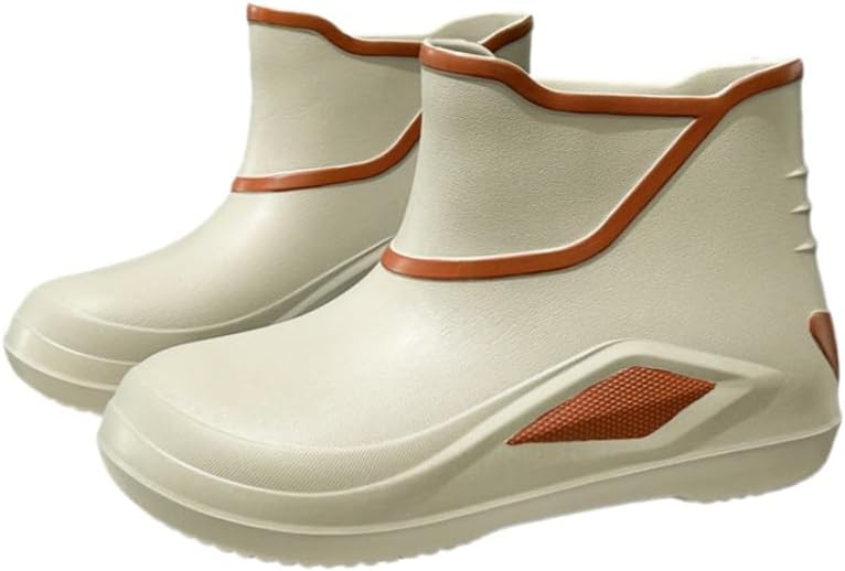 

Мужские легкие водонепроницаемые резиновые сапоги на подошве из ЭВА - большой размер. Удобные и не скользящие водные ботинки для ежедневного использования на улице, рыбалки и работы в саду Clolinde, серый