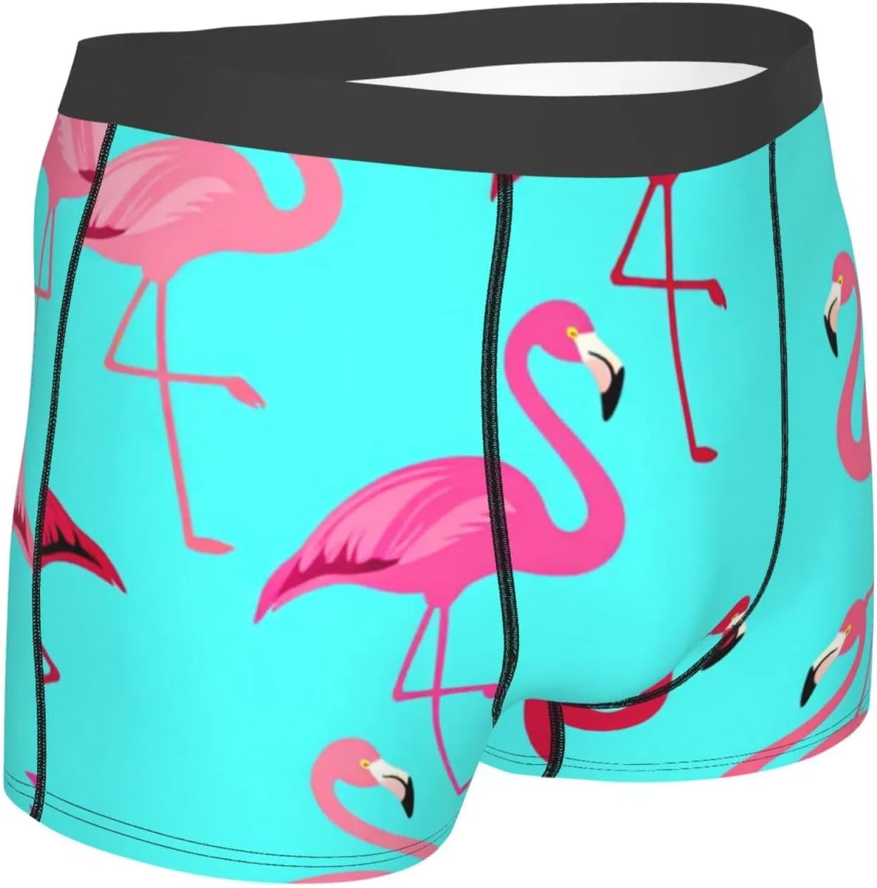 Боксеры Flamingo Tropical, розовый, синий — фото 4