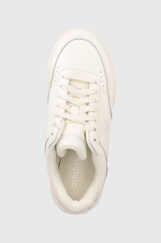 Кроссовки Court Super из кожи adidas Originals, бежевый — фото 4