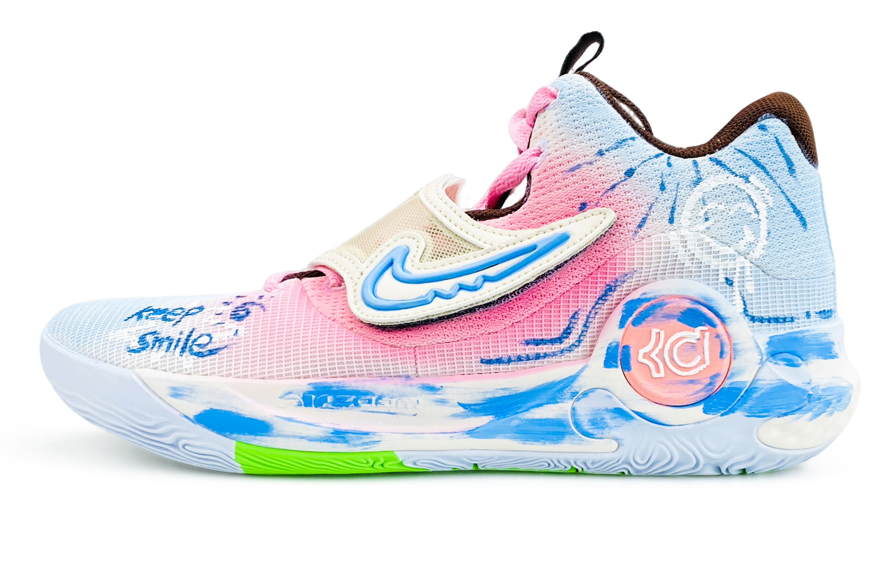 

Nike Баскетбольные кроссовки KD Trey 5 X мужские, низкие, синие