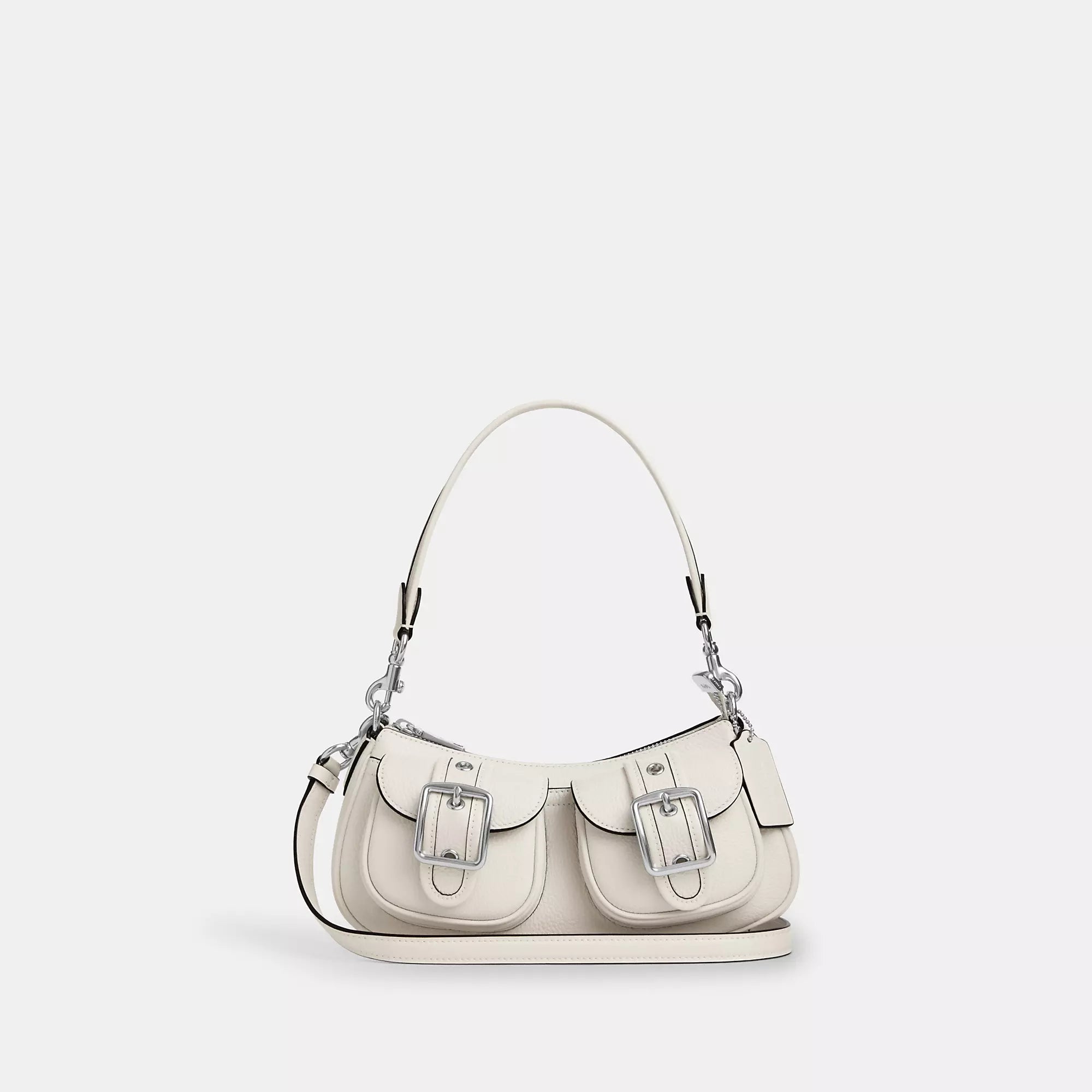 

Coach Outlet Ashton Сумка-багет, серебряный