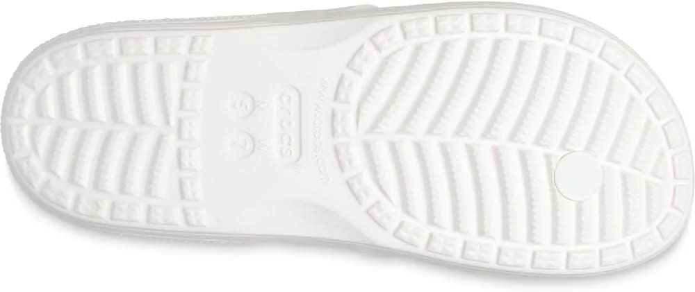 Классические вьетнамки Crocs унисекс, белый/мультиколор — фото 3