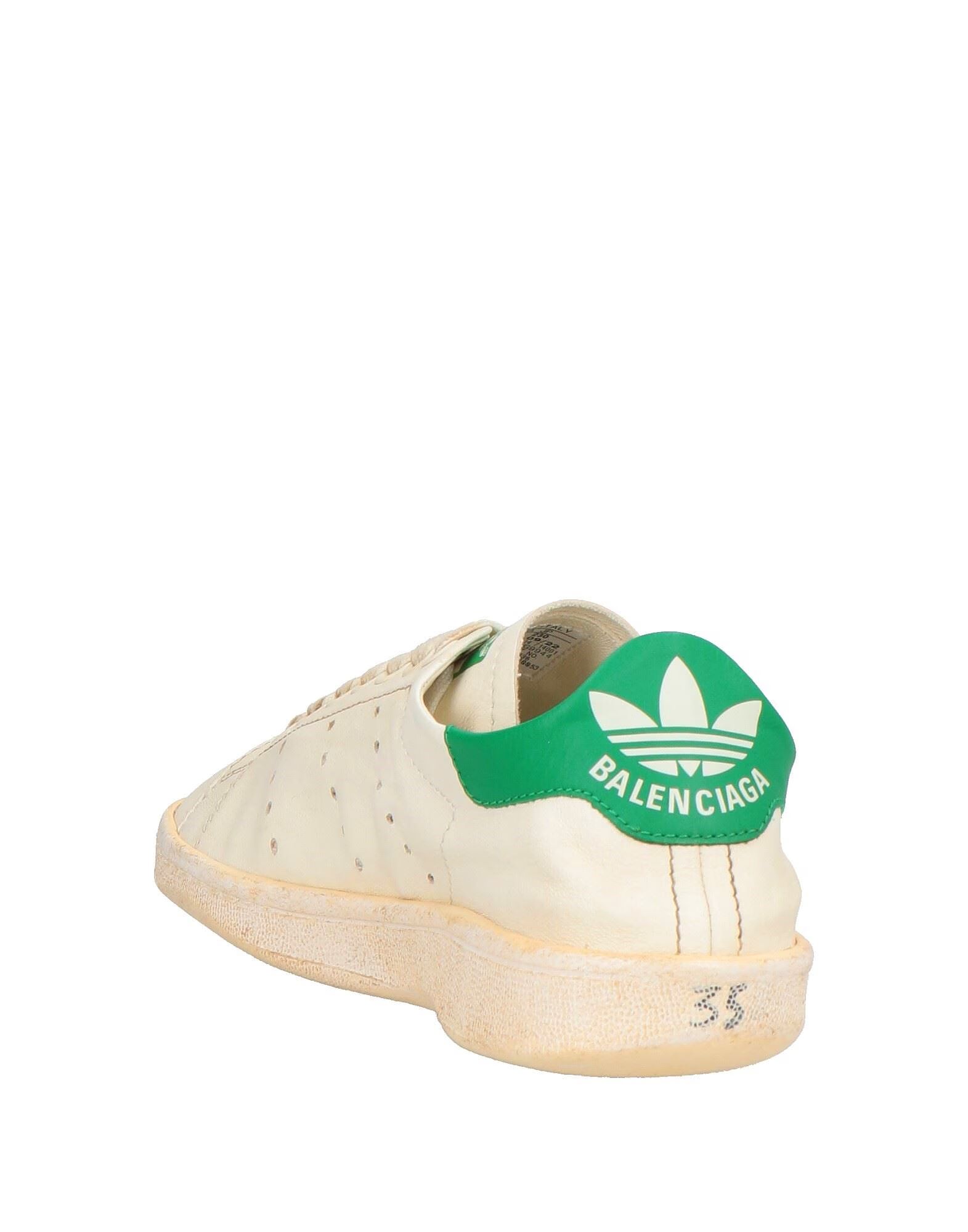 Кроссовки Balenciaga X Adidas Originals, кремовый — фото 3