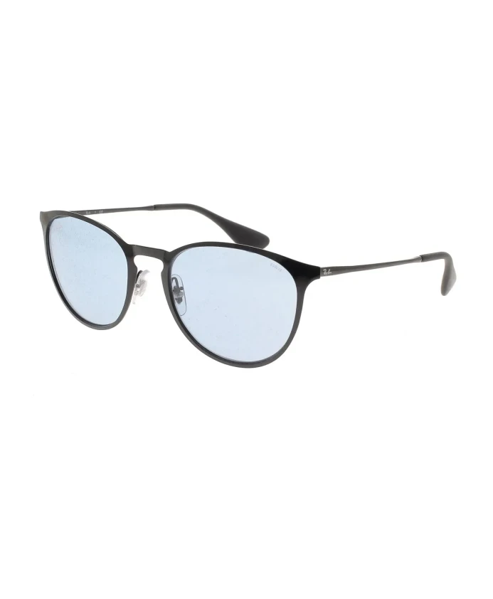

Металлические солнцезащитные очки Erika, фотохромные, сине-фиолетовые. Ray-Ban, черный