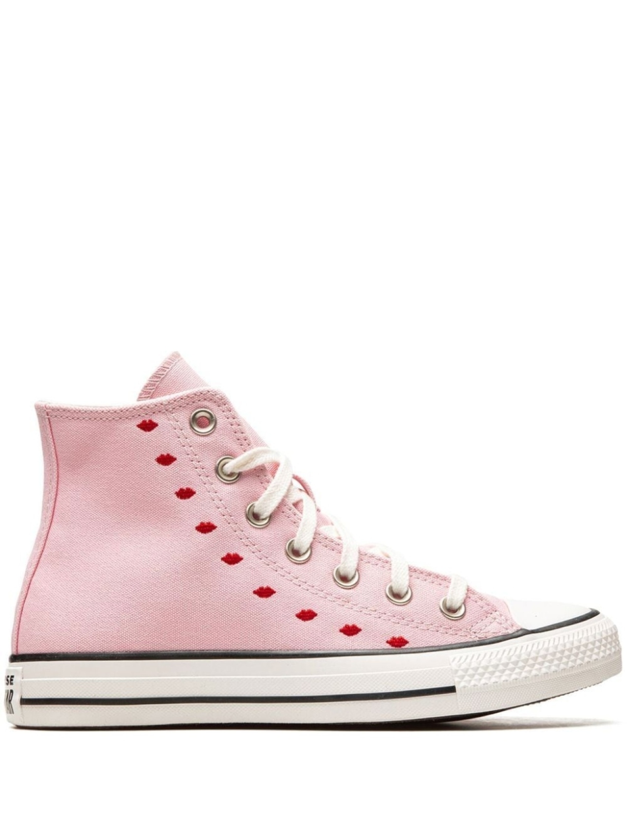 

Кеды Chuck Taylor All-Star Hi Converse, розовый, Белый, Кеды Chuck Taylor All-Star Hi Converse, розовый