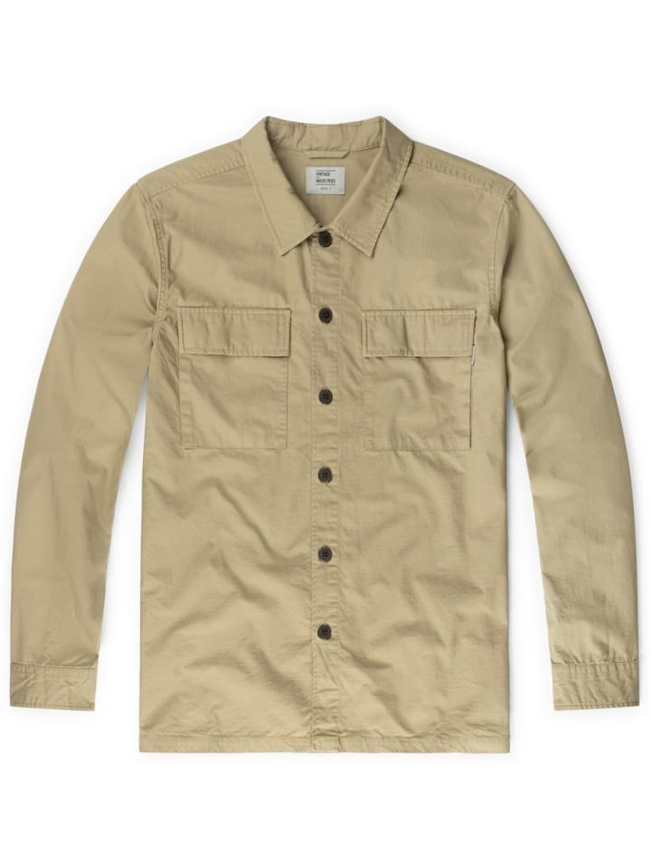 

Рубашка Emerald Shirt Vintage Industries, бежевый