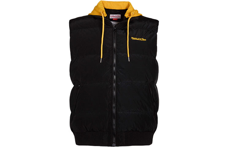 

Жилет мужской черный/желтый Mitchell Ness