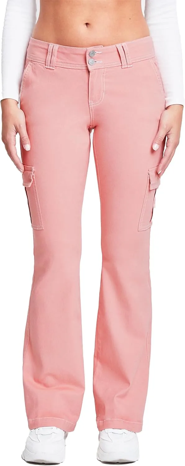 

YMI Women's YMI Jeans: низкая посадка, клёш, карго