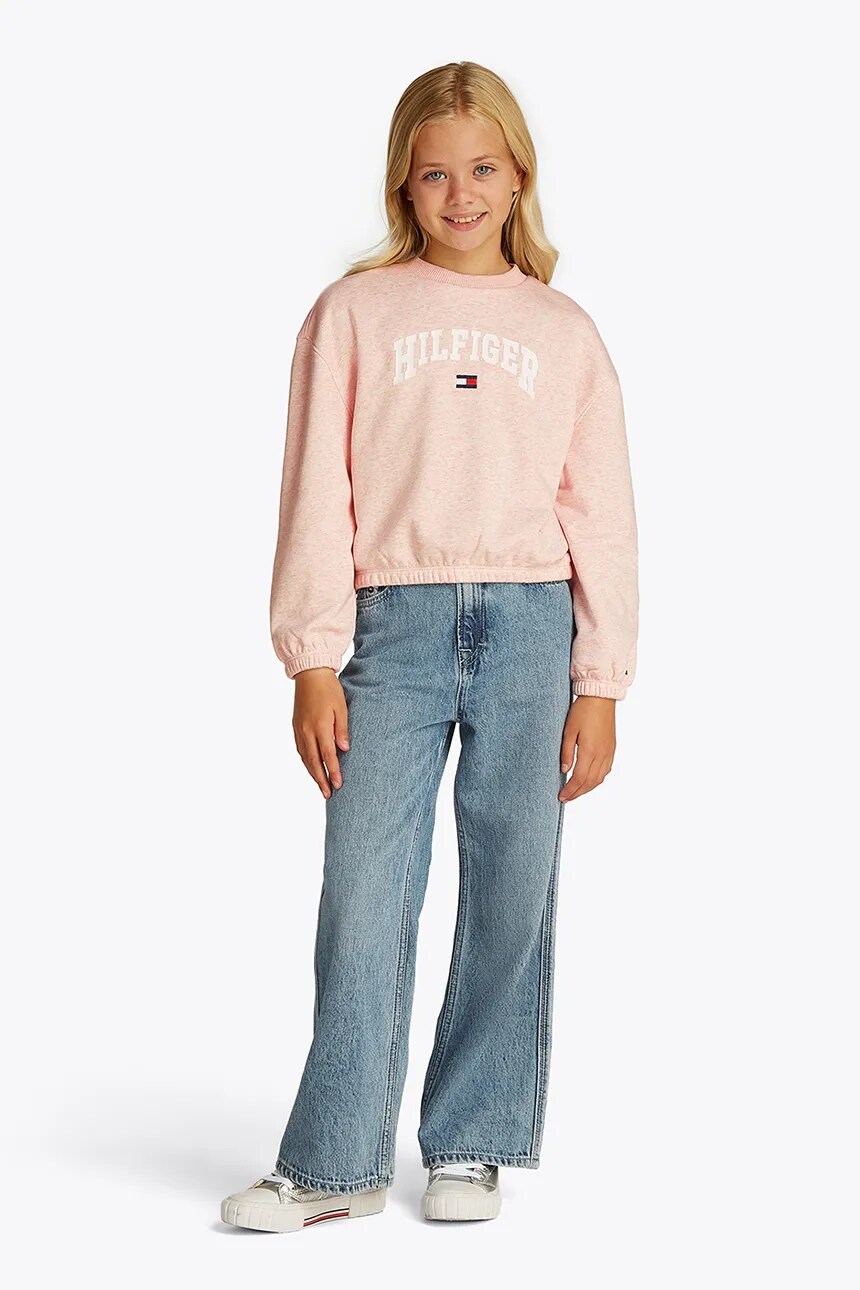 

Детская толстовка Tommy Hilfiger, розовый