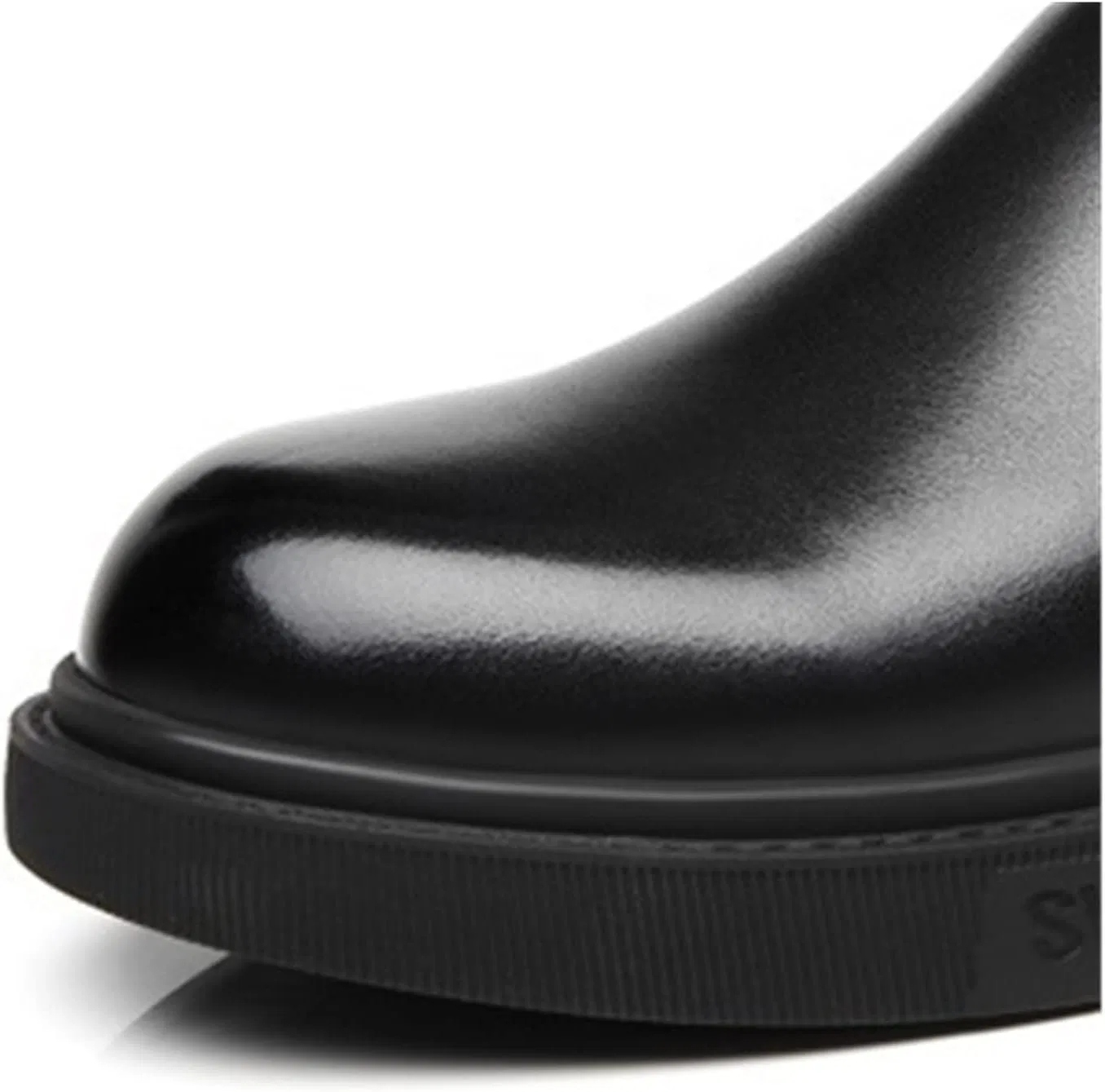 Туфли Men's Shoes, Men's Leather Shoes, Height Elevator Shoes for Men, Luxury Evening Shoes, Slip-on Business, Comfortable Elevator, Wedding Shoes Generic, Black — фото 2