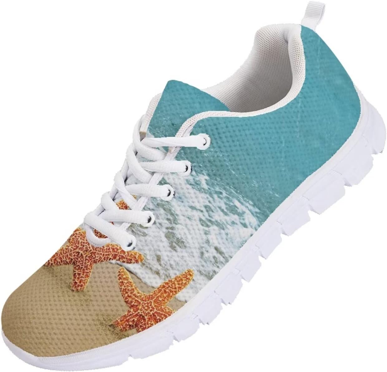 

Мужские беговые кроссовки Funnydude Funny Print 2025, легкие, дышащие, сетчатые, спортивные кеды, Starfish