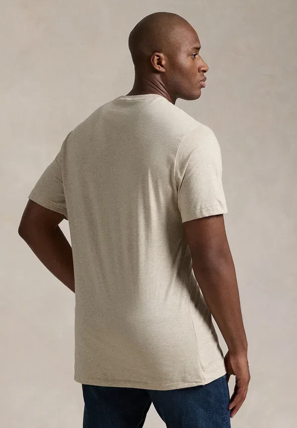 Футболка Polo Ralph Lauren Big & Tall, цвет экспедиционный дюн хизер — фото 3