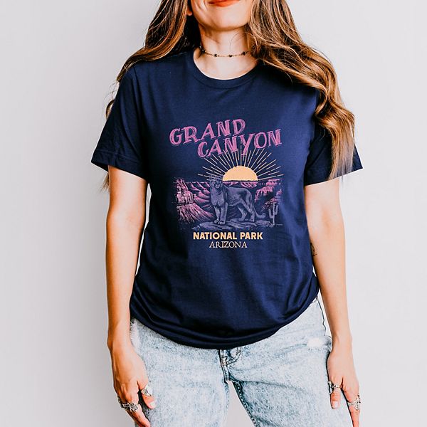 

Футболка с принтом Grand Canyon National Park Cougar Simply Sage Market, True Navy, Зеленый, Футболка с принтом Grand Canyon National Park Cougar Simply Sage Market, True Navy