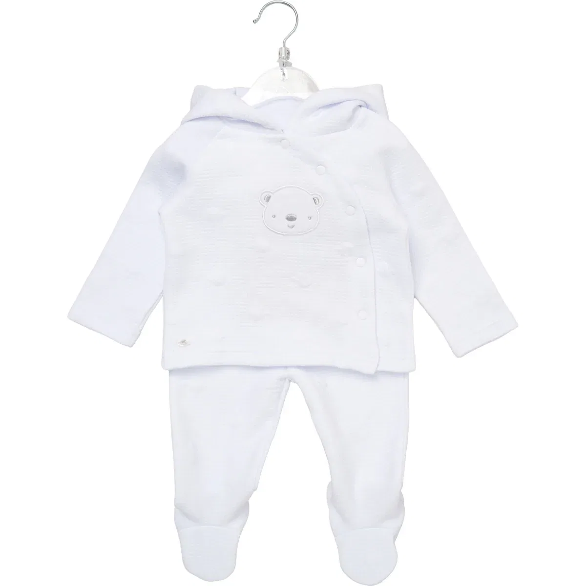 Комплект переходной с брендом Rock a Bye Baby Boutique, белый — фото 2