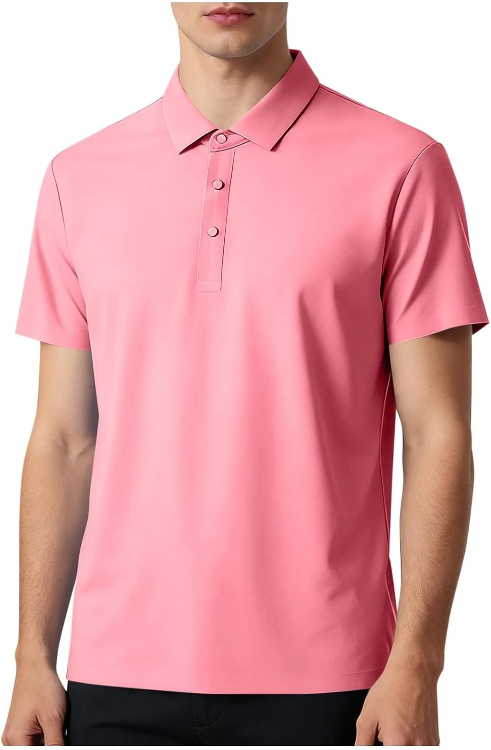 

Dademeo мужская блузка-рубашка с отложным воротником, коротким рукавом, свободного кроя, из льда-шелк