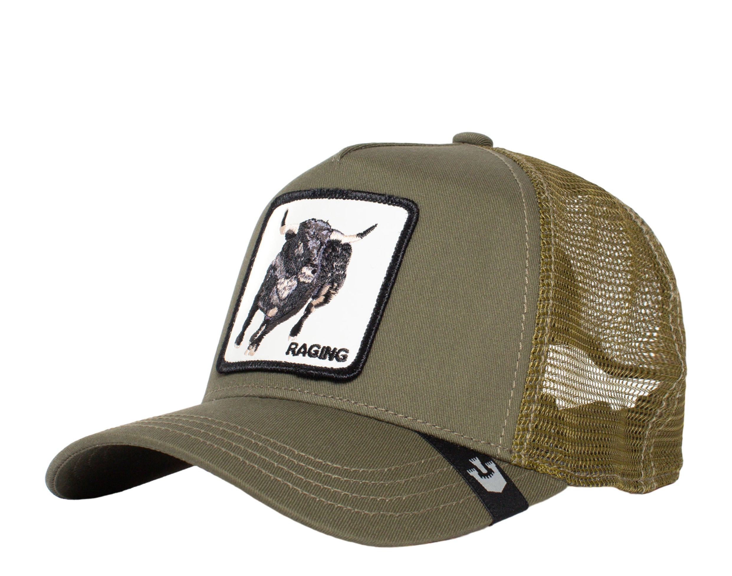 

Goorin Bros Road Rage Olive Trucker Кепка Raging Bull 101-1033-OLI