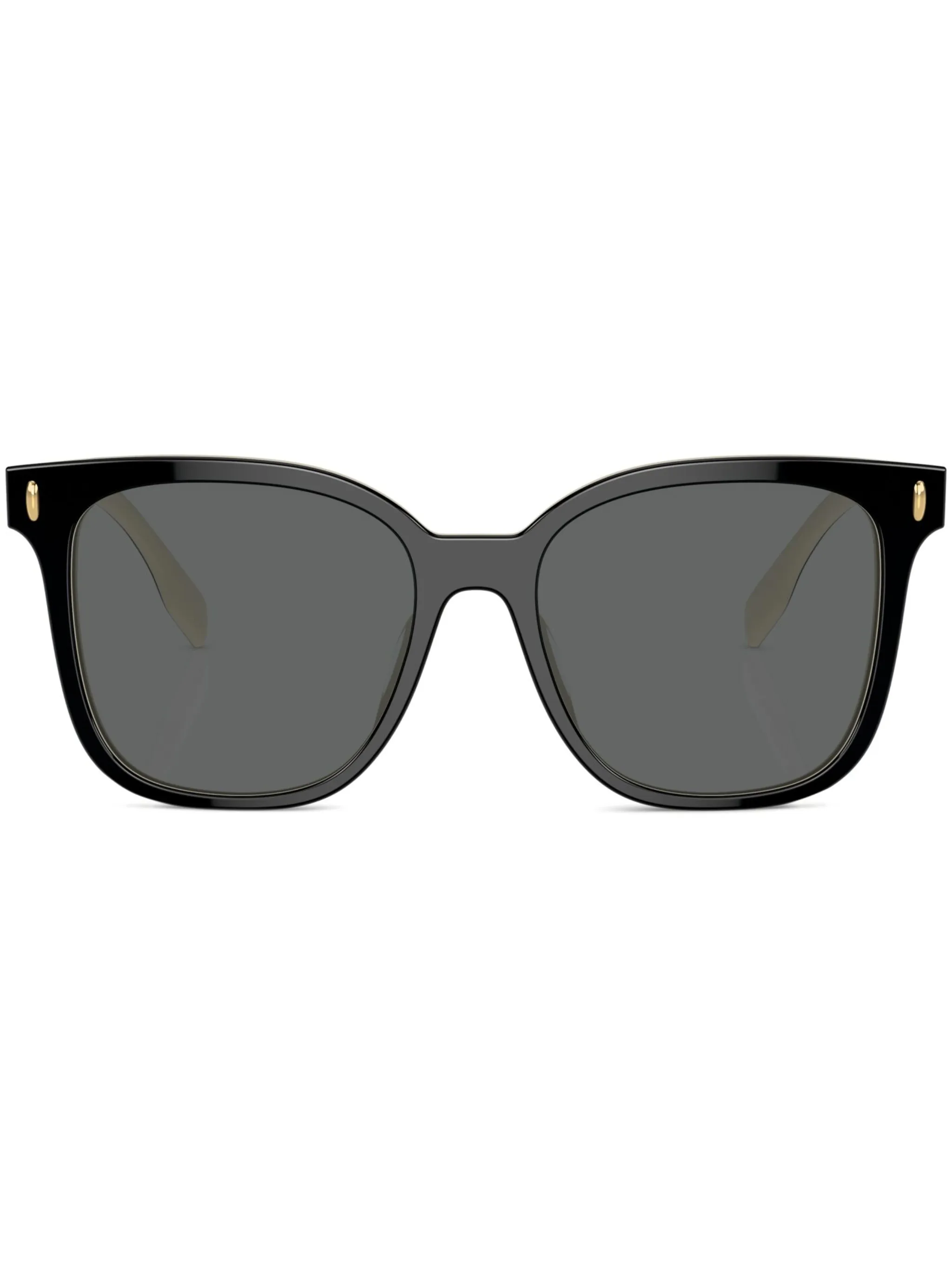 

Солнцезащитные очки в квадратной оправе с логотипом Tory Burch, черный