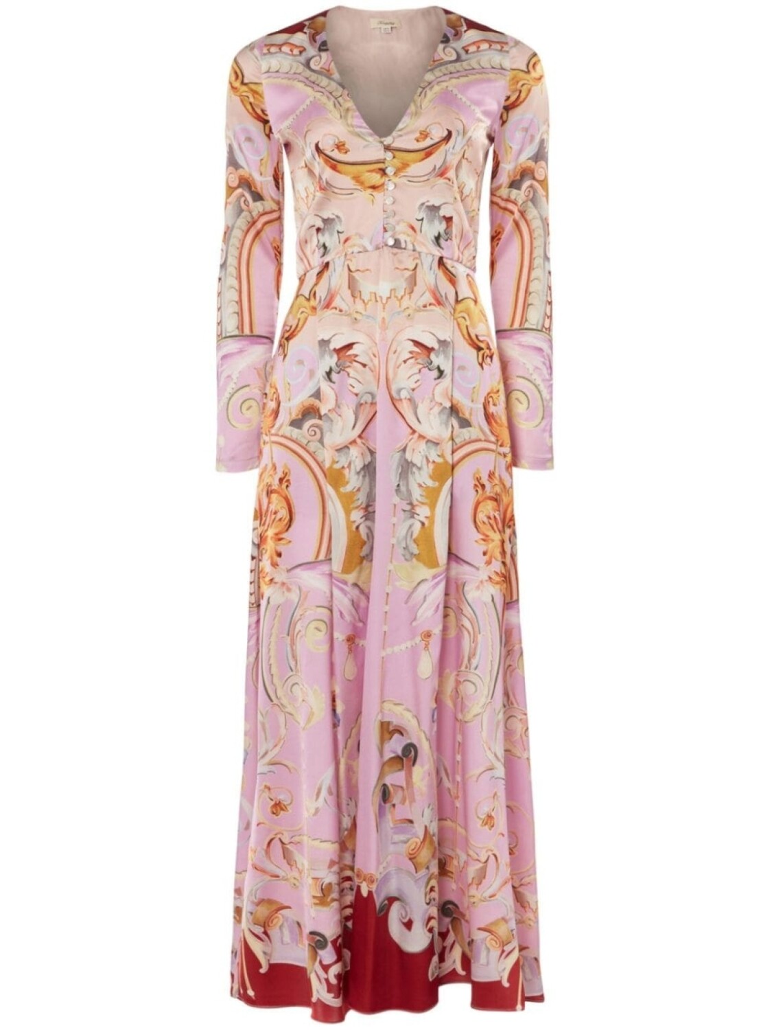 

Temperley London пальто Карлайн, розовый